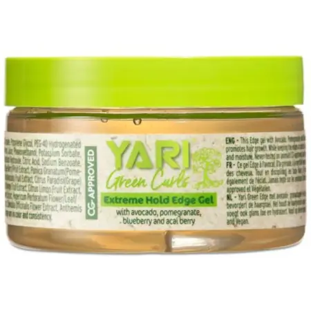 Yari Green Curls Extreme Hold Edge Gel 125ml